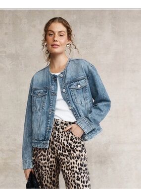 BlankNYC jean jacket priced $148 size M NWT